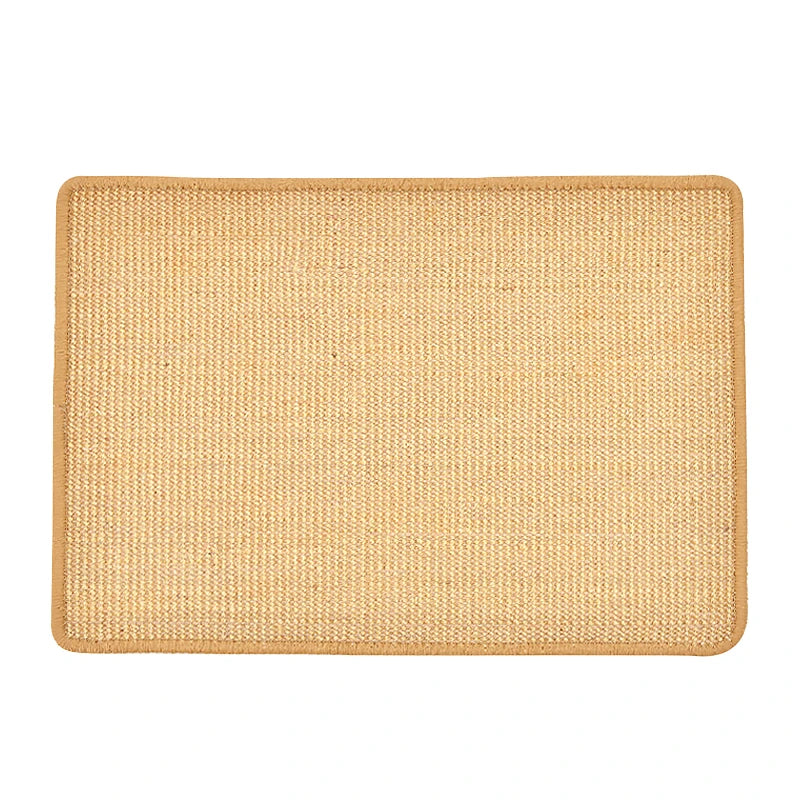 Sisal Cat Scratching Mat - Furniture Protector for Cats, Ideal for Nail Sharpening and Play